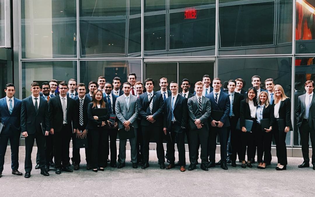 Alumni and Coach Help Bring Penn State Students to Wall Street